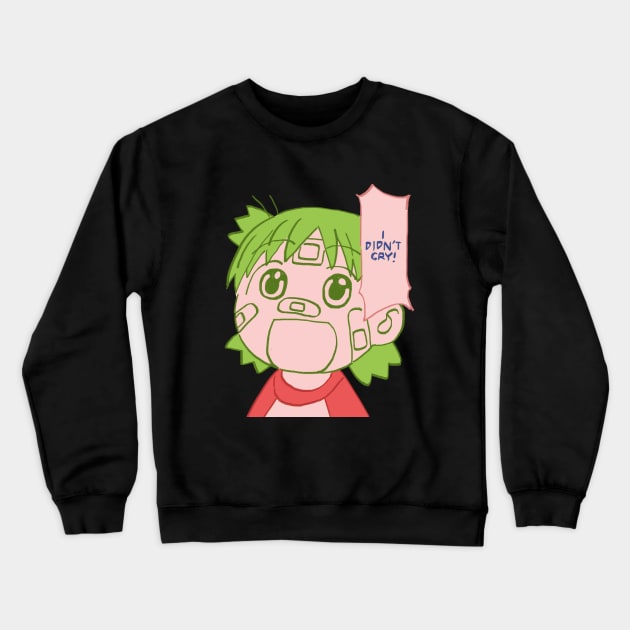 I draw soft pastel yotsuba saying that she didn't cry / yotsubato Crewneck Sweatshirt by mudwizard